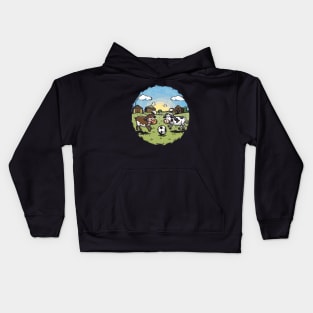 Barnyard Ballers Bash Kids Hoodie